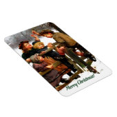 Vrolijk kerstfeest. kerstcadeautjes magneet (Rechterzijde)