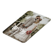 Vrolijk kerstfeest | Kerstfeest met een bruiloft Magneet (Linkerzijde)