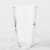 Vrolijk kerstfeest, kerstglas glas (Links)