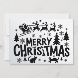 Vrolijk kerstfeest  kerstkaart