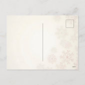 vrolijk kerstfeest! Kerstkaart. Feestdagenkaart (Achterkant)