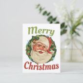 Vrolijk kerstfeest kerstkerstfeest feestdagenkaart (Staand voorkant)