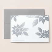 vrolijk kerstfeest. Kerstluxe Folie Kaarten (Met envelop)