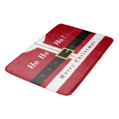 Vrolijk kerstfeest - kerstman - cadeautjes voor ie badmat (Gekanteld)