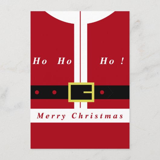 Vrolijk kerstfeest - kerstman - cadeautjes voor ie menu (Achterkant)