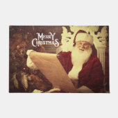 Vrolijk kerstfeest kerstman deurmat (Voorkant)