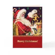 Vrolijk kerstfeest.  kerstman