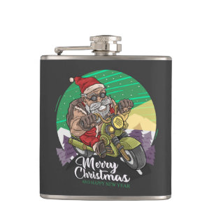 Vrolijk kerstfeest, kerstman heupfles