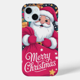 Vrolijk Kerstfeest Kerstman iPhone / iPad case