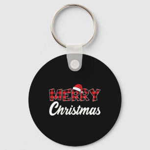 Vrolijk Kerstfeest Kerstman Kerstmis Sleutelhanger
