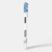 Vrolijk kerstfeest - Kerstman met kat en hond Case-Mate iPhone Case (Achterkant / Rechts)