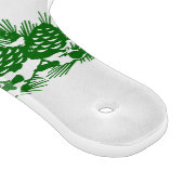 Vrolijk kerstfeest - Kerstman met kat en hond Snijplank (Hoek)