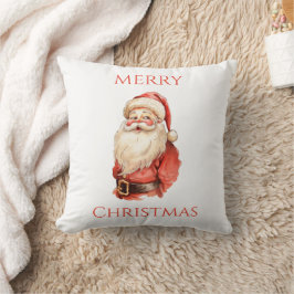 Vrolijk kerstfeest Kerstman  vakantie Kussen