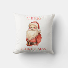 Vrolijk kerstfeest Kerstman  vakantie Kussen