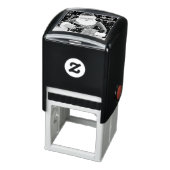 Vrolijk kerstfeest - kerstman  zelfinktende stempel (Product)