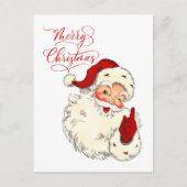 Vrolijk kerstfeest  kerstvakantie briefkaart (Voorkant)