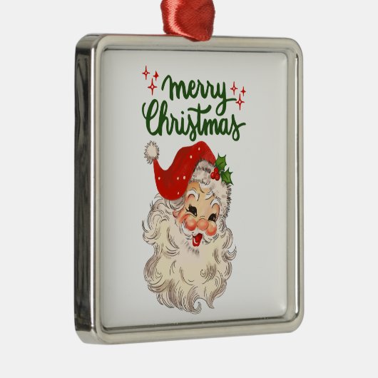 Vrolijk kerstfeest  kerstvakantie metalen ornament (Rechts)