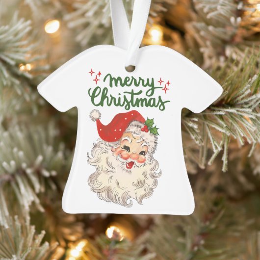 Vrolijk kerstfeest  kerstvakantie ornament (Boom)