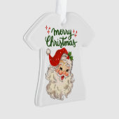 Vrolijk kerstfeest  kerstvakantie ornament (voorkant)