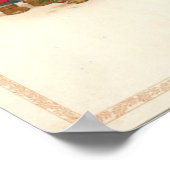 Vrolijk kerstfeest Kinder Poster (Hoek)