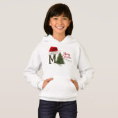 Vrolijk Kerstfeest Kinder Pullover Hoodie – Feeste (Voorkant volledig)