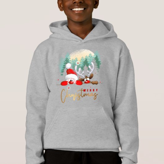Vrolijk kerstfeest | Kinder "Pullover"-huiden (Voorkant)