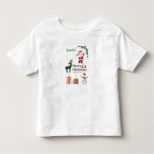 Vrolijk kerstfeest kinder shirts (Voorkant)