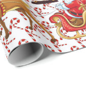 Vrolijk kerstfeest klein beetje van alles cadeaupapier (Rol Hoek)