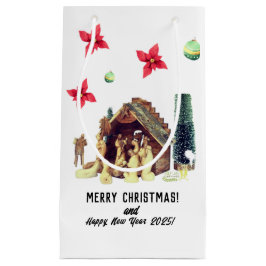 Vrolijk kerstfeest! klein cadeauzakje