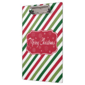 Vrolijk kerstfeest klembord (Links)