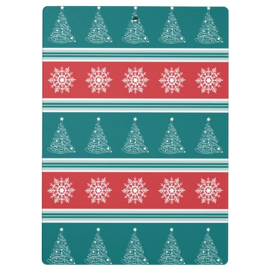 Vrolijk kerstfeest klembord (Achterkant)