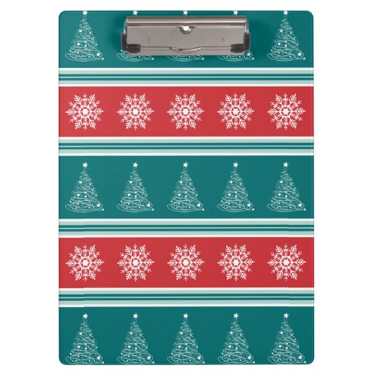 Vrolijk kerstfeest klembord (Voorkant)