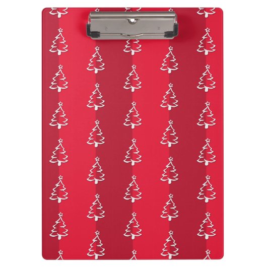 Vrolijk kerstfeest klembord (Voorkant)