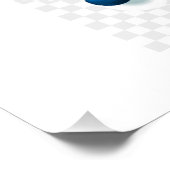 Vrolijk kerstfeest, kleurrijk vakantieschema, perfect poster (Hoek)