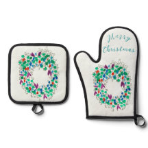 Vrolijk Kerstfeest Kleurrijke Krans