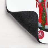 Vrolijk Kerstfeest Kleurrijke Sinterklaas Art Prin Muismat (Hoek)