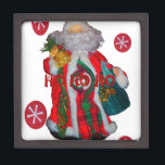 Vrolijk Kerstfeest Kleurrijke Sinterklaas Art Prin Premium Decoratiedoosje<br><div class="desc">Vrolijk Kerstfeest Kleurrijke Kerstman Art Print Design Waarom kiezen voor de "Merry Christmas Kleurrijke Kerstman Art Print"? Vier de magie van het vakantieseizoen met onze "Merry Christmas Colorful Santa Claus Art Print." Dit levendige kunstwerk is voorzien van een prachtig ontworpen Sinterklaas, barstensvol kleur en charme. Perfect vastleggen van de feestelijke...</div>