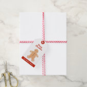 Vrolijk kerstfeest | Koekjeskoekjes Cookie Gift La Cadeaulabel (Met Touw)