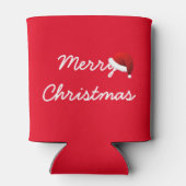 Vrolijk kerstfeest Koelbox Blikjeskoeler (Achterkant)