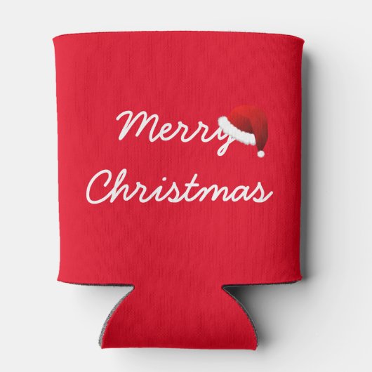 Vrolijk kerstfeest Koelbox Blikjeskoeler (Achterkant)