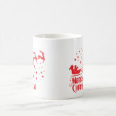 Vrolijk Kerstfeest Koffie Mok – Feestelijk Rood De (Center)