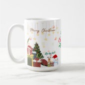 Vrolijk Kerstfeest Koffie/Thee mok (Links)