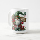 Vrolijk kerstfeest koffiemok (Voorkant links)