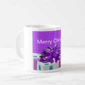 Vrolijk kerstfeest  koffiemok (Voorkant links)