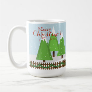 Vrolijk kerstfeest koffiemok
