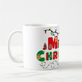 Vrolijk kerstfeest koffiemok (Links)