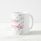 Vrolijk kerstfeest koffiemok (Voorkant rechts)