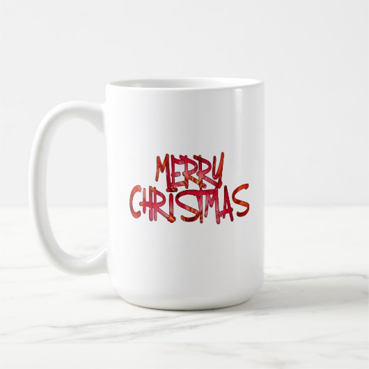 Vrolijk kerstfeest koffiemok (Links)