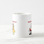 Vrolijk kerstfeest! koffiemok (Center)