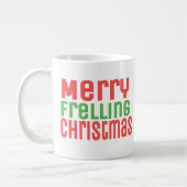 Vrolijk kerstfeest! koffiemok (Links)
